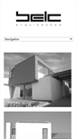 Mobile Screenshot of belc-arquitectos.com
